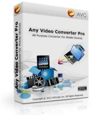 برنامج Any Video Converter Professional 6.2.5 لتحويل الفيديو لمختلف الصيغ