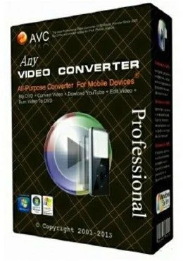 برنامج Any Video Converter Professional 6.2.6 لتحويل الفيديو لمختلف الصيغ
