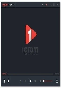 برنامج 1gram Player 1.0.0.34 لتشغيل الميديا