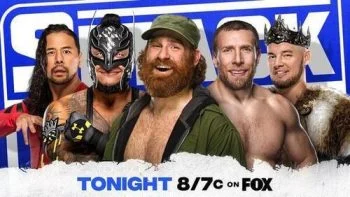 عرض سماك داون لايف WWE Smackdown Live 08.01.2021 مترجم