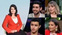 معكم مني الشاذلي – حلقة فرح الزاهد – تيام مصطفي قمر – ليلي احمد زاهر – ادم الشرقاوي