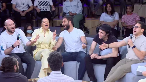 برنامج معكم مني الشاذلي - حلقة ابطال مسلسل ريفو الجزء الاول