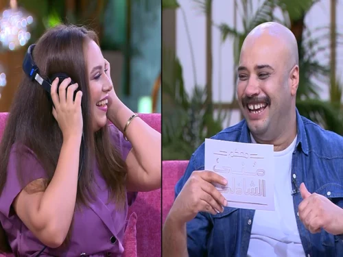 برنامج معكم مني الشاذلي - حلقة رحمة احمد وحاتم صلاح