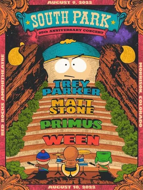 فيلم South Park: The 25th Anniversary Concert 2022 مترجم
