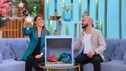 معكم مني الشاذلي – حلقة جيلان علاء وعز شهوان