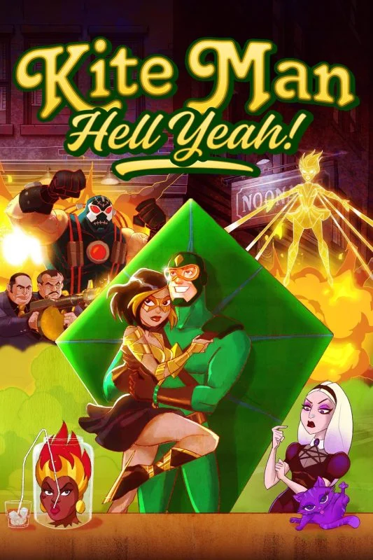 مسلسل Kite Man Hell Yeah الموسم الاول الحلقة 10 العاشرة مترجمة