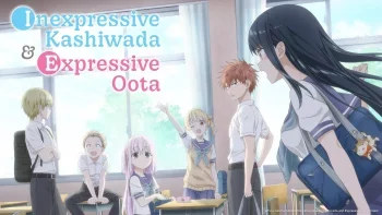 انمي Kao ni Denai Kashiwada-san to Kao ni Deru Oota-kun الحلقة 4